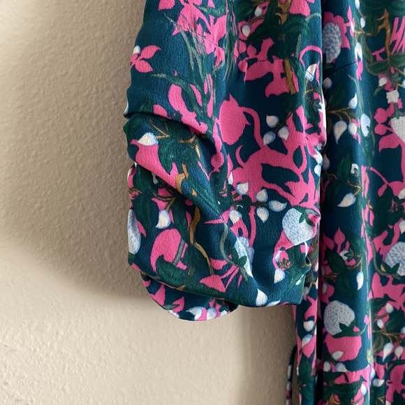 Diane Von Furstenberg Silk Floral dress - Picture 6 of 7